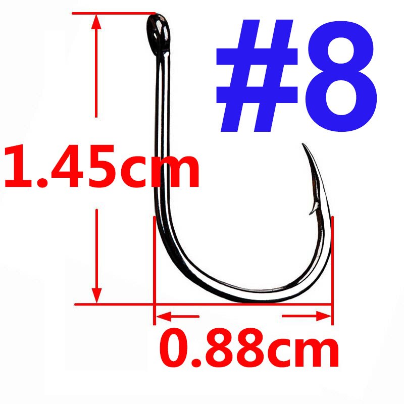 100 Stück Iseama Karpfen-Angelhaken, versetzter Kreis-Haken, einzelner Fliegenfischen, Jig-Haken mit Widerhaken, Meer-Angelhaken, Zubehör: Grün