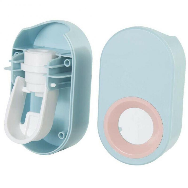 Automatic Toothpaste Dispenser 3 colors Hands Free Toothbrush Toothpaste Squeezers Storage Shelf Wall Hangers Cool lifestyle