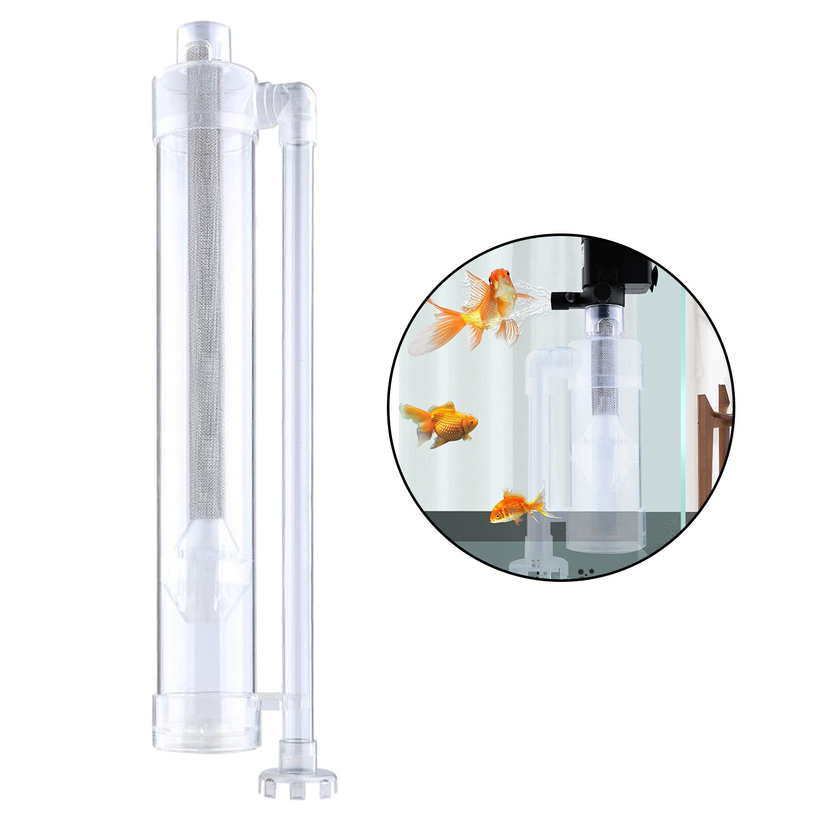 Aquarium Fishing Toilet Automatic Fishing Poop Suction Separator 60cm