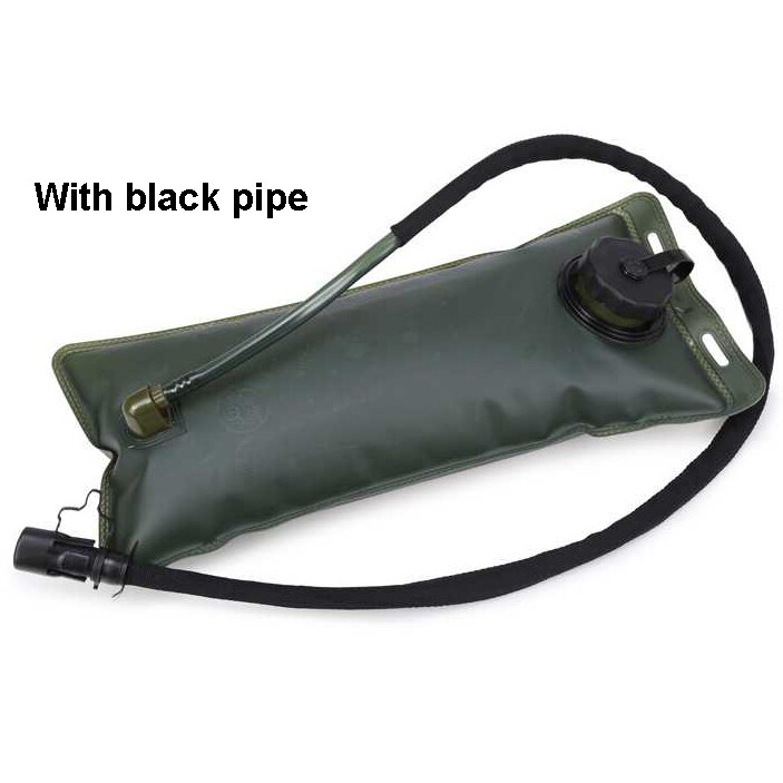 ULTRA-TRI Hydration Bladder 3L Water Storage Bag Reservoir Outdoor Sport Cycling Hiking Camping Hydration Pack System: Black 3L