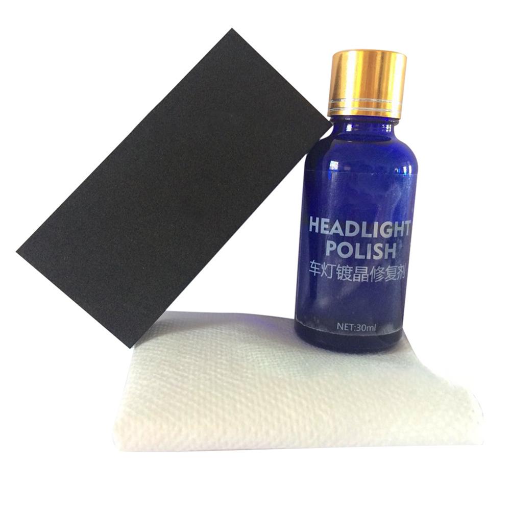 30ml Car Headlight Polish Scratch Renovation Agent Polishing Coating Agent Repair Tools For Oxidation Yellow Lamp: Default Title