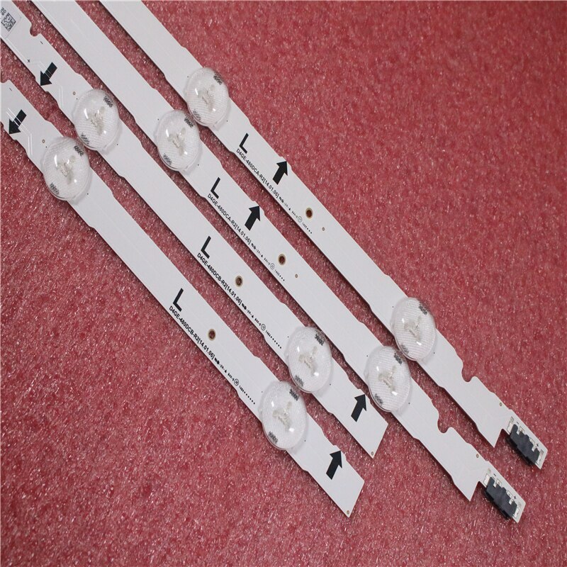 1set=12 PCS LED Backlight strip for SAMSUNG UE48J5600 UE48J6200 UE48H6400 UN485500AF 2014SVS48F 3228 D4GE-480DCA 480DCB-R3 R2