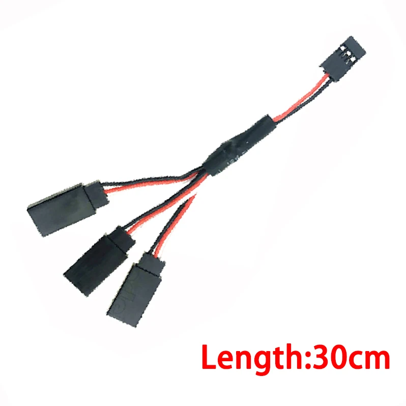 Peça rc 1 peça 15/30/50cm 1to1 1to 2 1 a 3 1 a 4 rc servo cabo de extensão para futaba jr macho para fêmea modelo rc: Azul