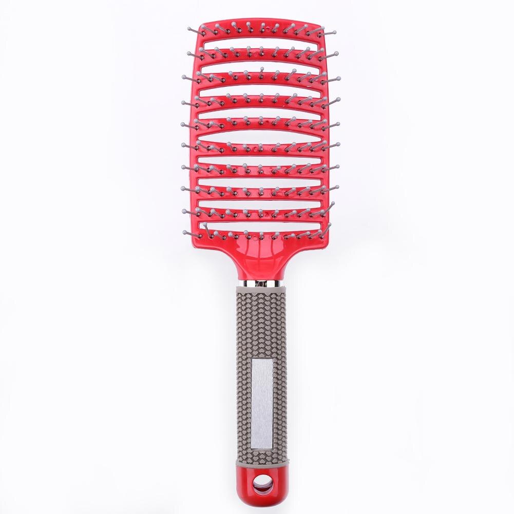Meisjes Haar Hoofdhuid Massage Kam Haarborstel Varkenshaar Nylon Vrouwen Nat Krullend Ontwarren Haar Borstel Voor Salon Kappers Styling Tools: 05