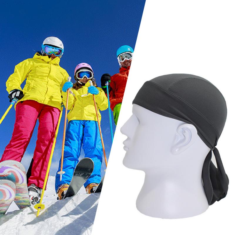 Outdoor Quick Dry czysta czapka kolarska szalik na głowę chustka na głowę z pałąkiem na głowę letni mężczyzna Running Riding Bandana Ciclismo czapka piracka kaptur
