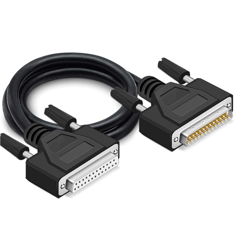 MOWU 25 Pin DB25 Parallel 25-Pin Male To Male Male To Female Female To Female LPT Printer Cable Connector 1.5M 3M