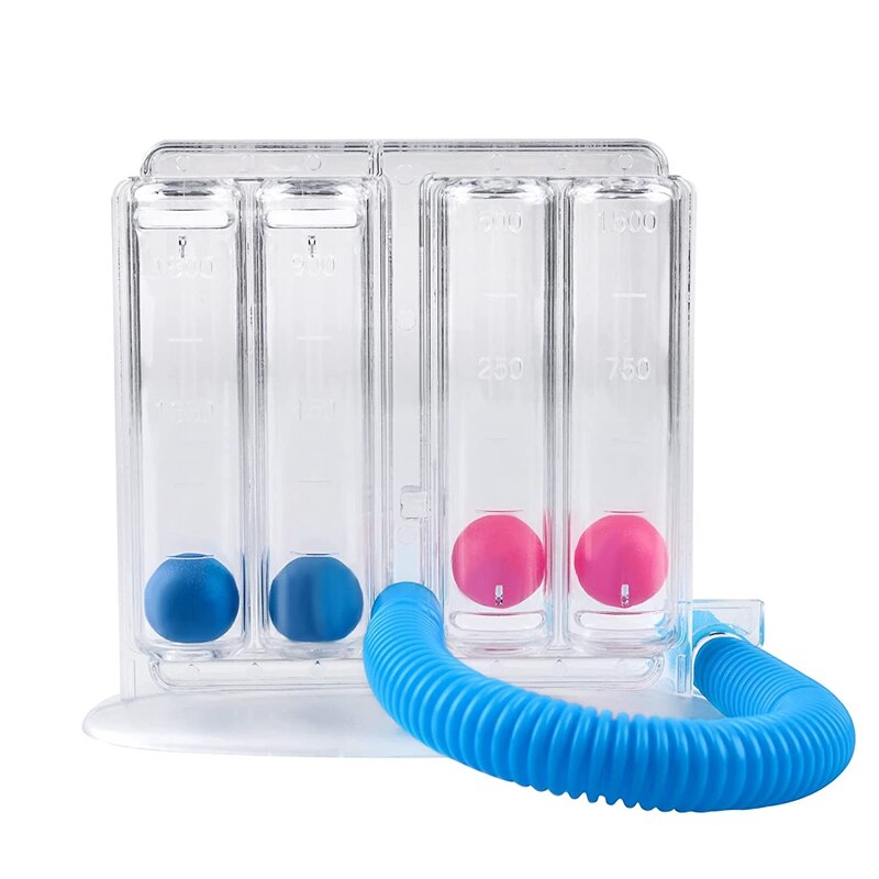 Deep Breathing Lung Exerciser Four Ball Volumetric Inspiratory Exerciser Abdominal Deep Breathing Breathing Exerciser: Default Title