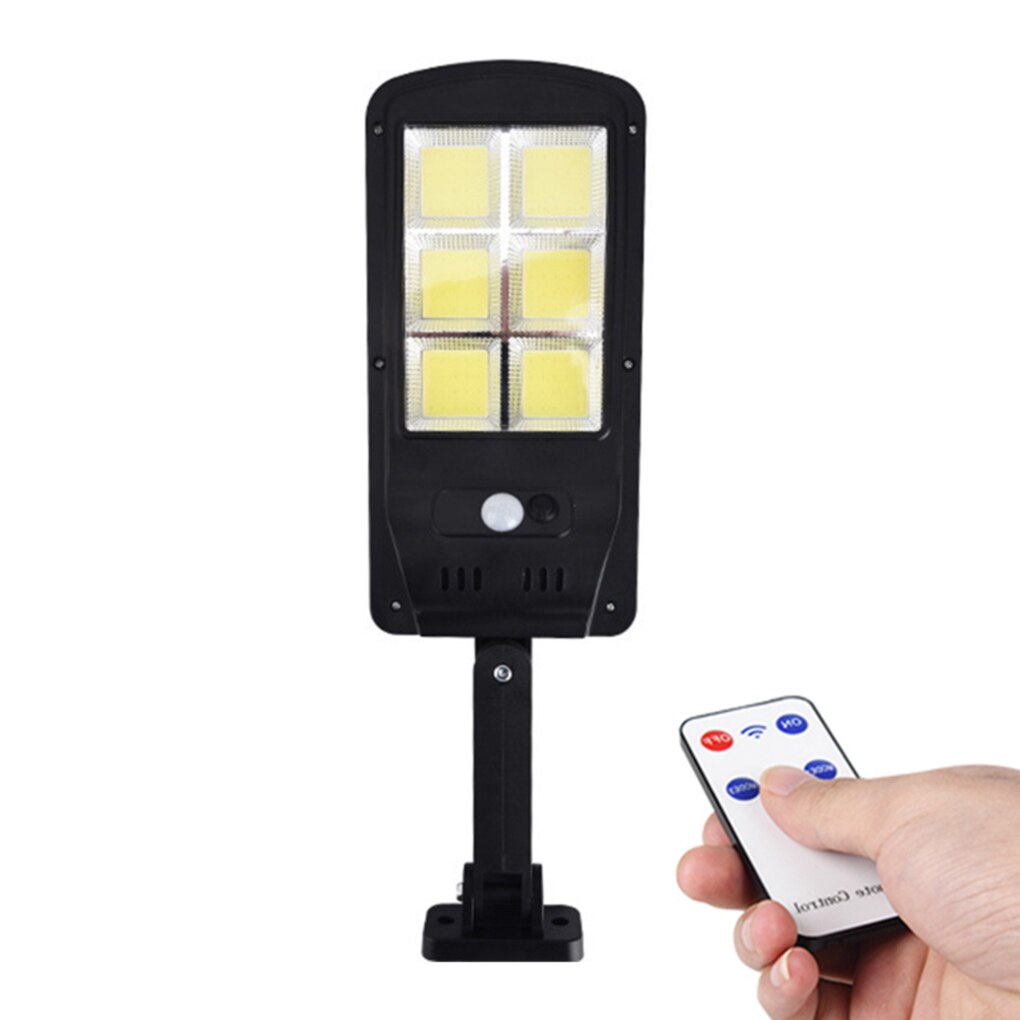 Waterproof IP65 Outdoor Solar Power PIR Motion Sensor Garden Wall Light Hiagh Durable Outdoor Home Light: L6 remote control
