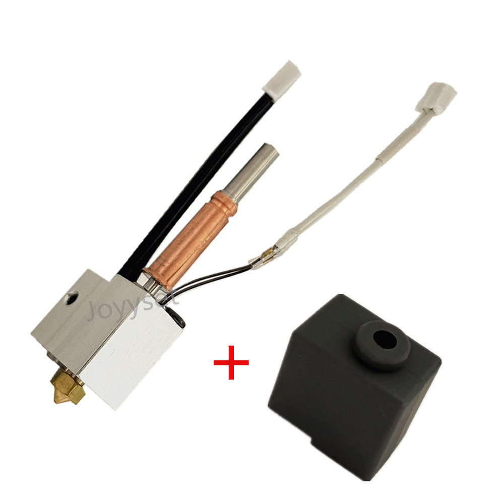 Kit Upgrade for Anycubic Kobra 3 Hotend Kobra 3 Combo Hotend Kit 3D Printer Accessories End Brass Nozzle Thermistor Heating: Red