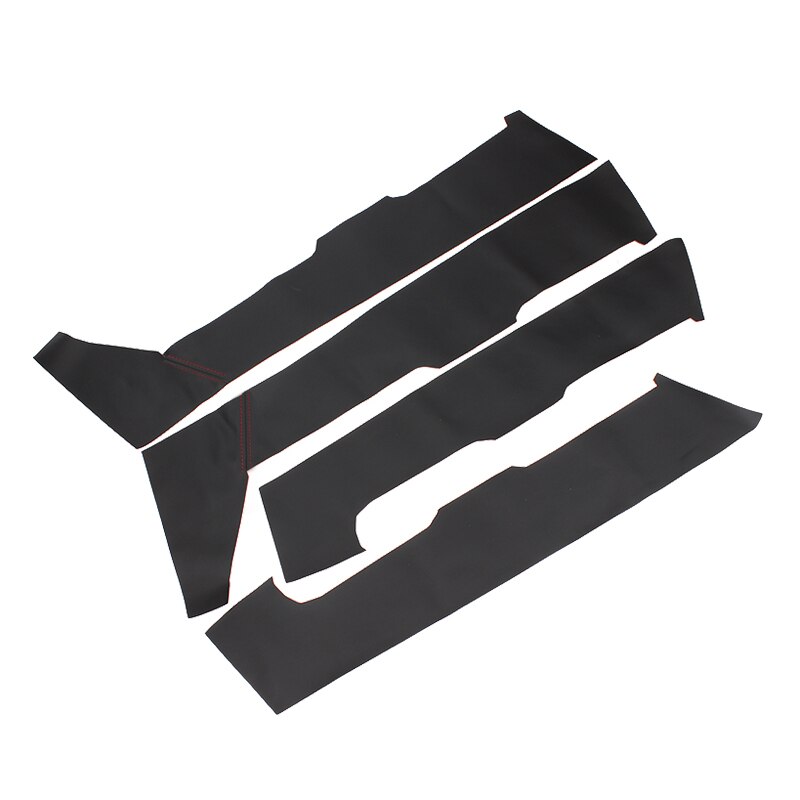 Microfiber Leather Interior Car Styling Door Panel Covers Trim For Mazda CX-5