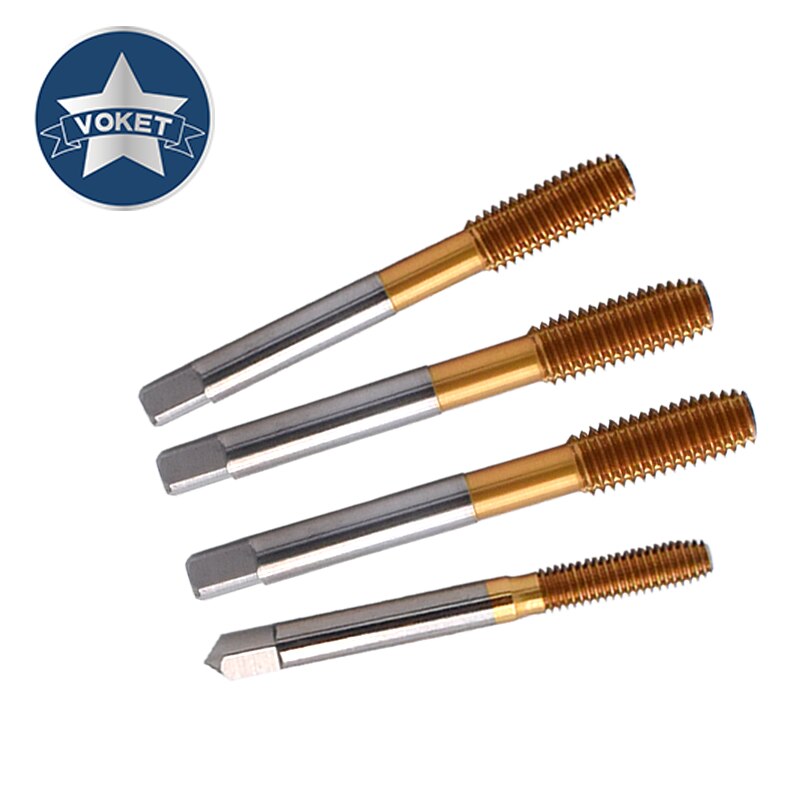 HSSE With Tin Fine Thread left hand forming tap M4 M5 M6 M8 M10 X0.5L X0.75L X1L machine Screw threads Roll taps