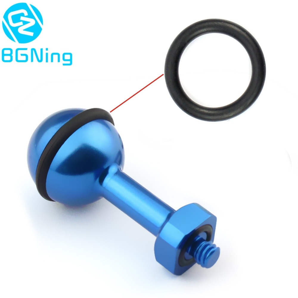 Anillo de goma de silicona tipo O de 10 piezas, adaptador de junta tórica impermeable para GOPRO yi, OSMO Action, cámaras DSLR, accesorio de cabeza de bola de buceo