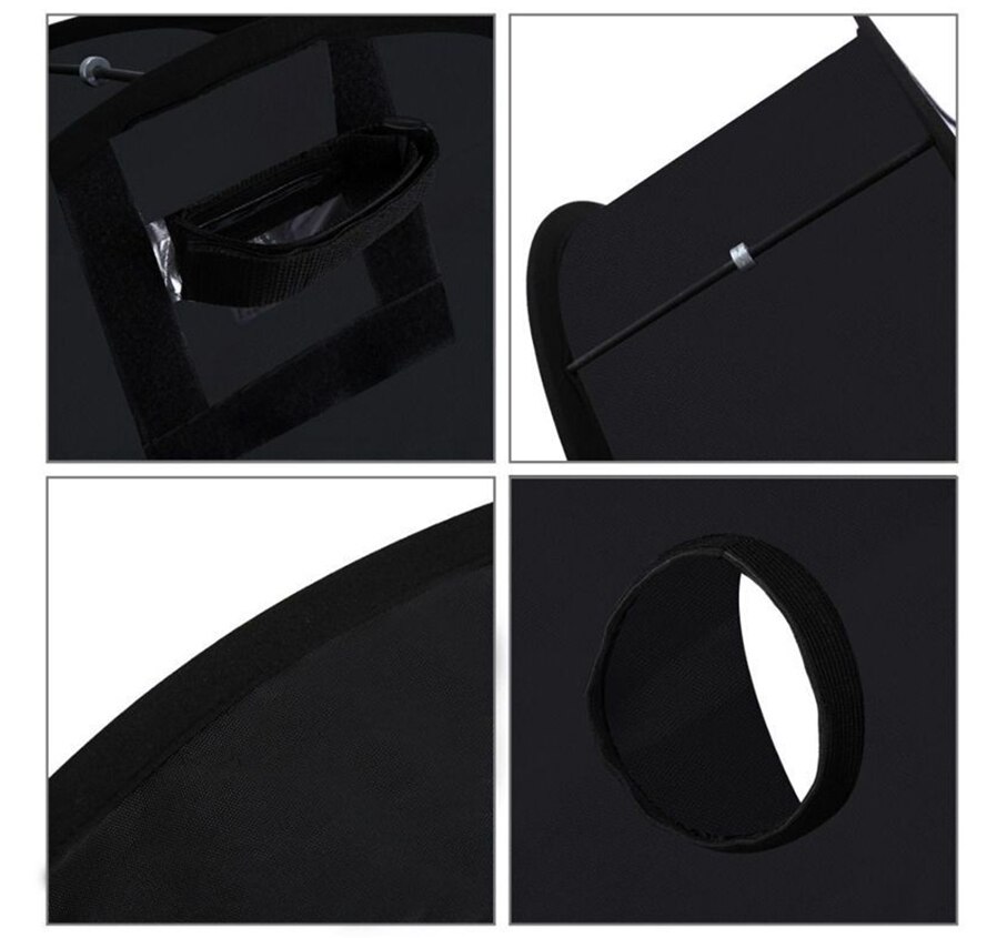 Difusor de luz de Flash Softbox Universal anular accesorios de fotografía plegable Speedlight 45CM