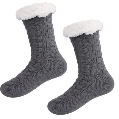 Gruesa Bata Manta Polar Unisex con Capucha para Adultos y Niños, Cálida Sudadera Albornoz con Bolsillo Gigante, Mantas Compensadas para Viajar, el Hogar y Camas: socks Grey