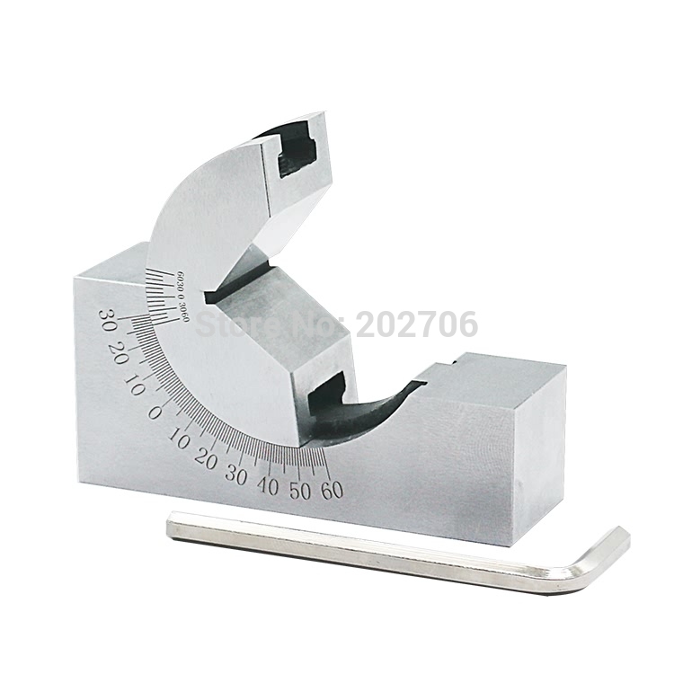 Adjustable Angle Gauge V Block 0 to 90 Degree Adjustable Micro Gauges Measuring Tools For Grinder Milling Machine AP KP25 KP30