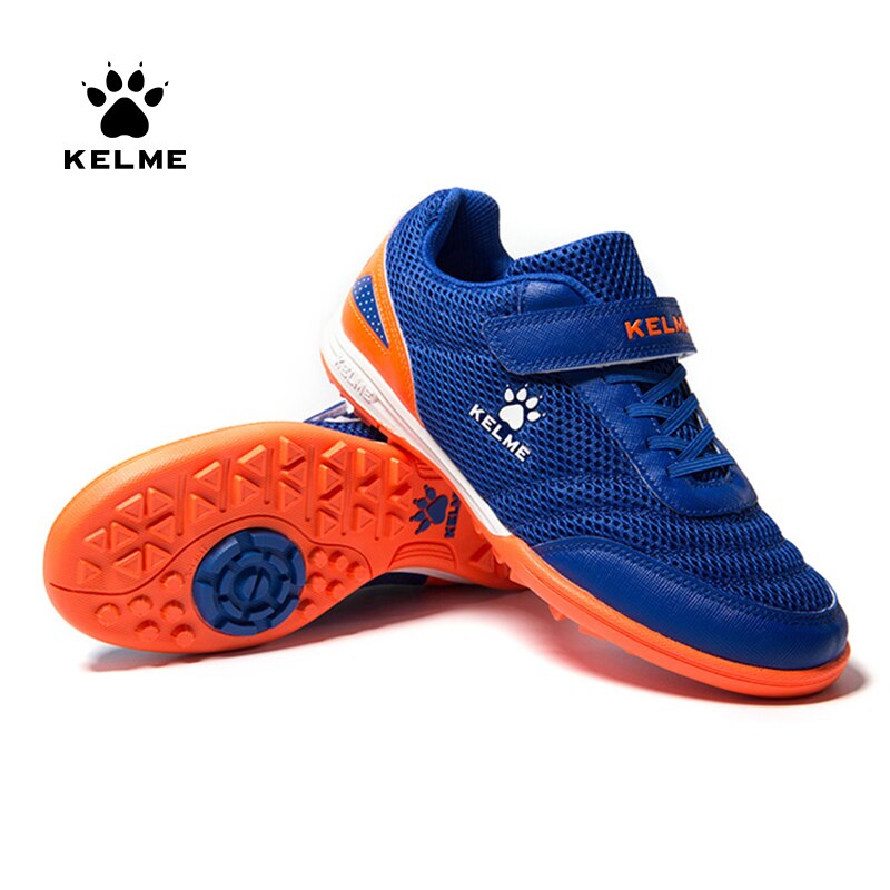 Kelme børnefodboldsko hg sål fodboldstøvler fodboldsneakers lette træningssko børn sportstøj mærke 6873003