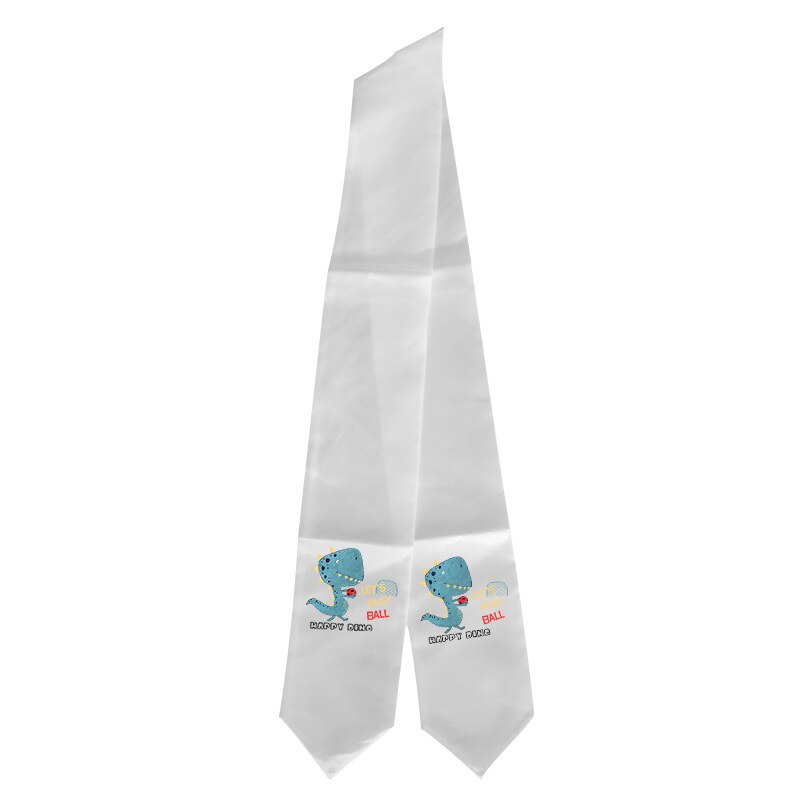 5pcs/lot Sublimation Blanks Graduation Scarf Honor Shawl Protocol Ribbon Fanon Printing by Flat Heat Press