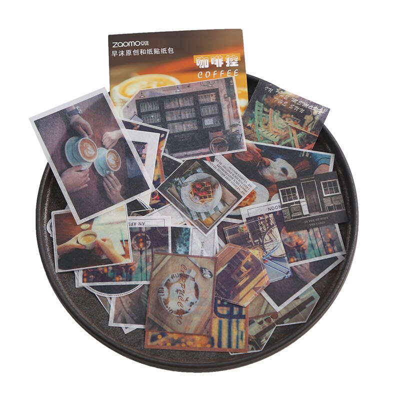Mohammed travel series en papieren stickerpakket handboek dagboek dagboek decoratieve sticker papier scrapbooking doe-het-zelf knutselen briefpapier: C