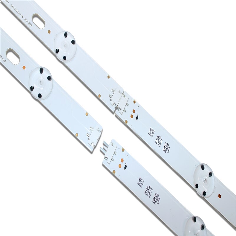 12 teile/satz led-hintergrundbeleuchtung streifen für  lg 43 lf 5100 lf51_ fhd_a  lf51_ fhd_b lge_wicop_fhd 43 inch_rev 00_ a/b _150511
