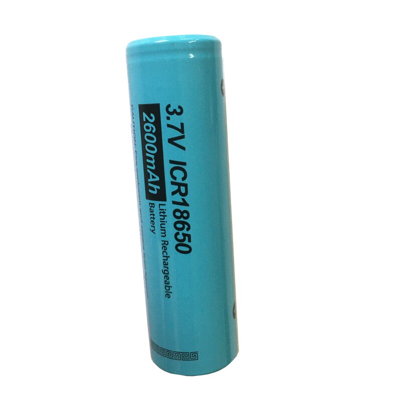 2 PCS PKCELL 18650 li-ion batterie ICR18650 2600 MAH 3,7 V lithium-akku taste top taschenlampe Akkumulator Zelle