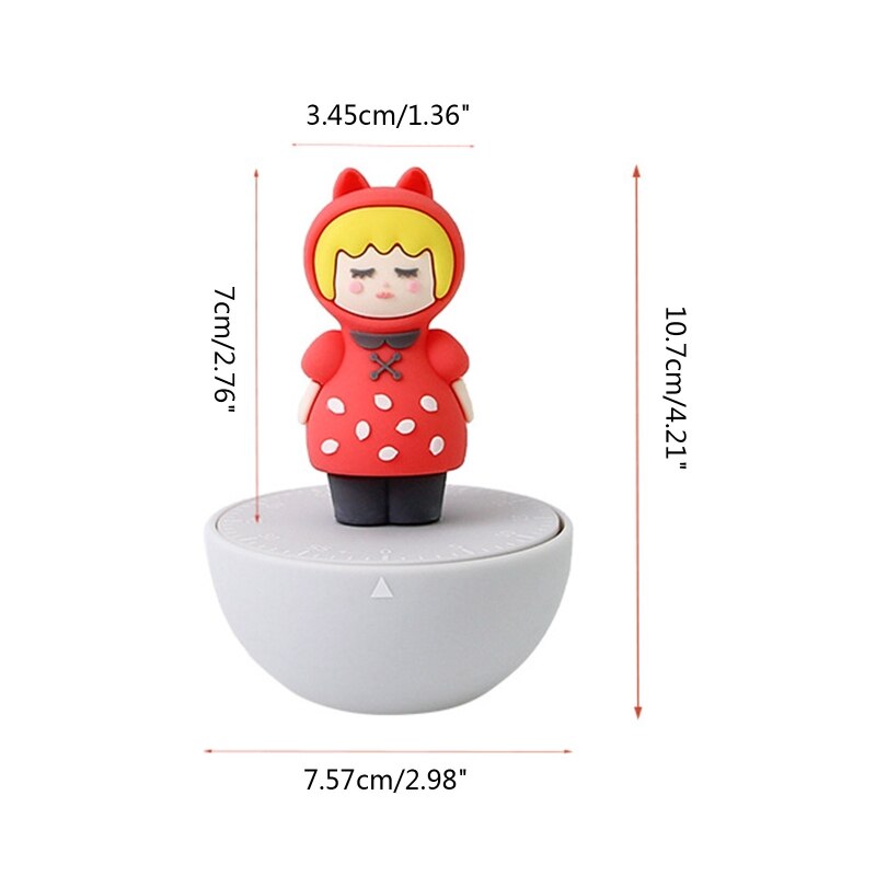 Dream Girl – minuterie de rappel mécanique pour la cuisine, pour apprendre l&#39;efficacité du travail