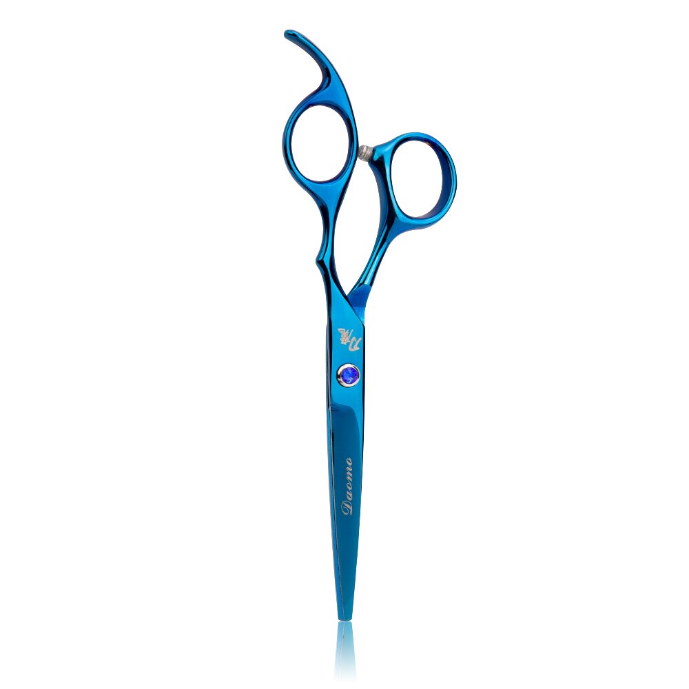 Hair Scissors 6.0 Hairdressing Scissors Thinning Barber Scissor Set Hair Cutting Scissors hair scissors hairdresser: Blue cutting 1pc