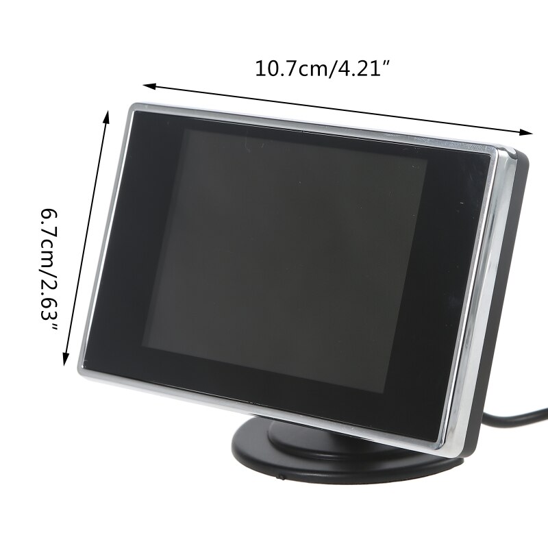 Mini 3.5 Inch Digitale Tft Lcd-scherm Kleur Monitor Dvr Achteruitrijcamera Voor Auto Auto Accessoires