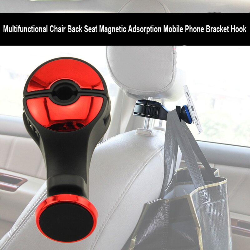 Surfplatta bilhållare stativ surfplattor hållare för auto nackstödshängare baksätesmagnet universal ipad surfplatta mobiltelefon pc-hållare