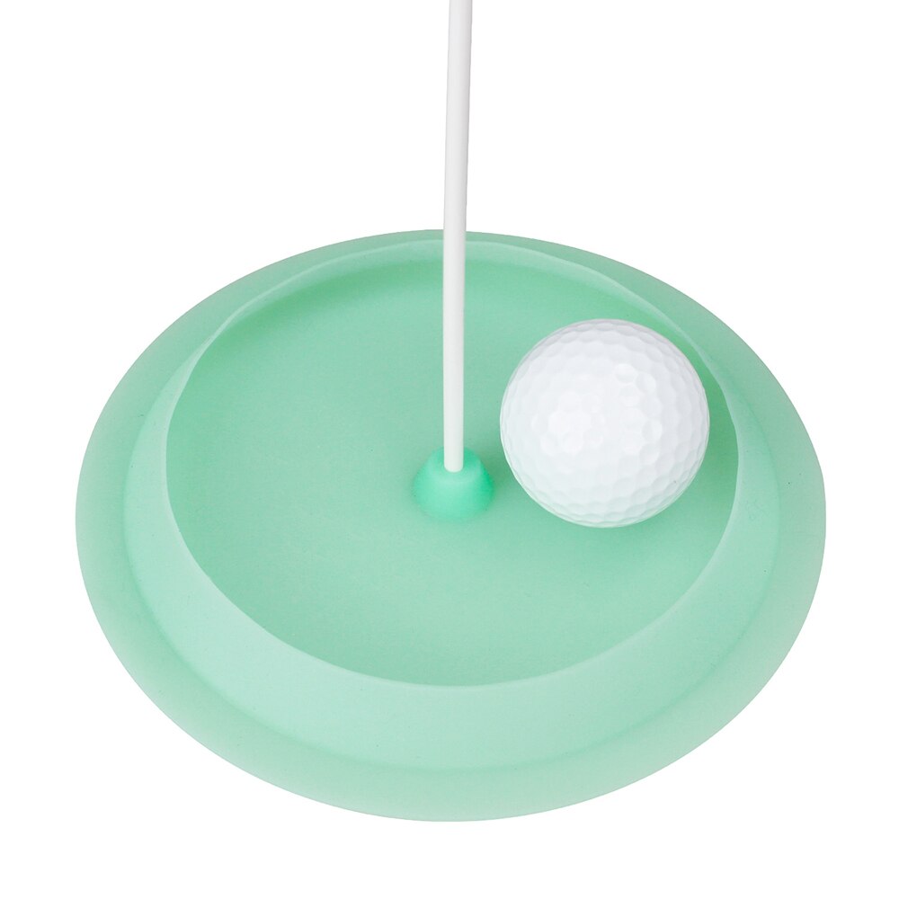 Indendørs golf putting green hul cup praksis med flag putter træner udendørs træningshjælpemidler forsyninger