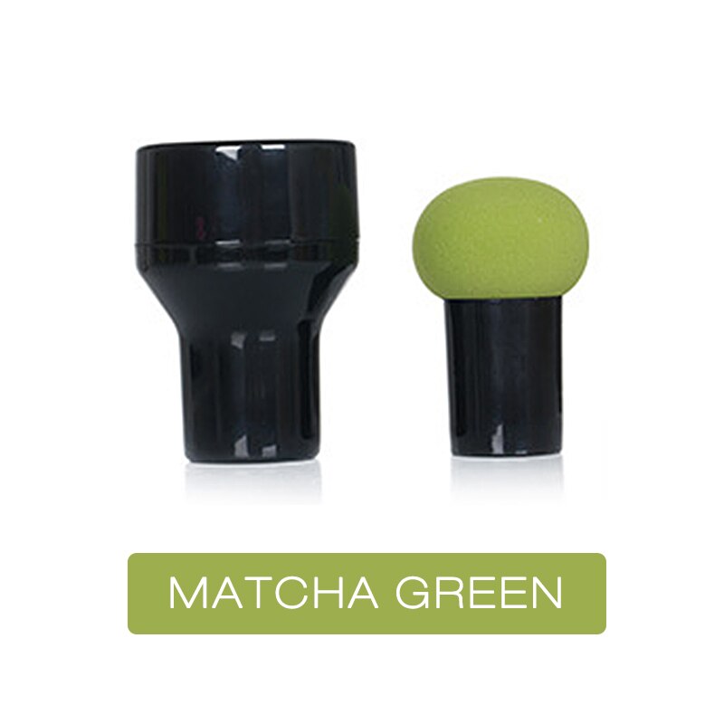 Make-Up Foundation Spons Cosmetische Puff Mushroom Beauty Tools Voor Make Up Droge En Natte Make Up Foundation Brush Paddestoel Hoofd: Matcha green