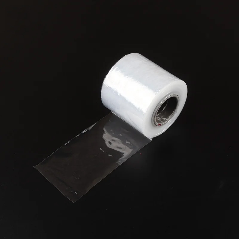 Film d'emballage transparent pour scelleuse en plastique industrielle, enroulement à main durable, rond commandé, 1 rouleau, 3 cm, 5 cm, 8 cm, 10cm, 150m
