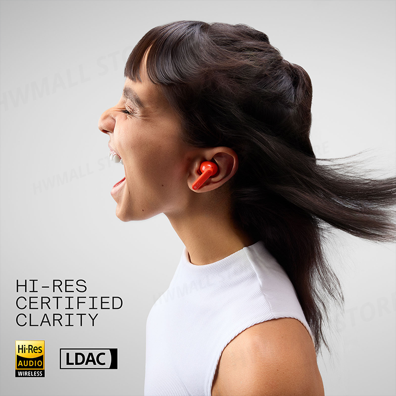 Globalna wersja CMF firmy Nothing Buds Pro 2 50 dB hybrydowa aktywna redukcja szumów 6 MICS IP55 Bluetooth 5.3