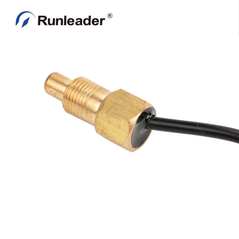 RL-TS001 Waterproof 0.6m copper PT100 TEMP sensor for thermometer lawn mower motorcycle tractor Marine chain saw pit bik