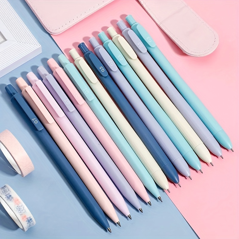 Lápiz mecánico Morandi de alto valor, bolígrafo automático móvil de 0,5mm/0,7mm, lápiz Kawaii, suministros escolares para estudiantes, papelería, 10 Uds.
