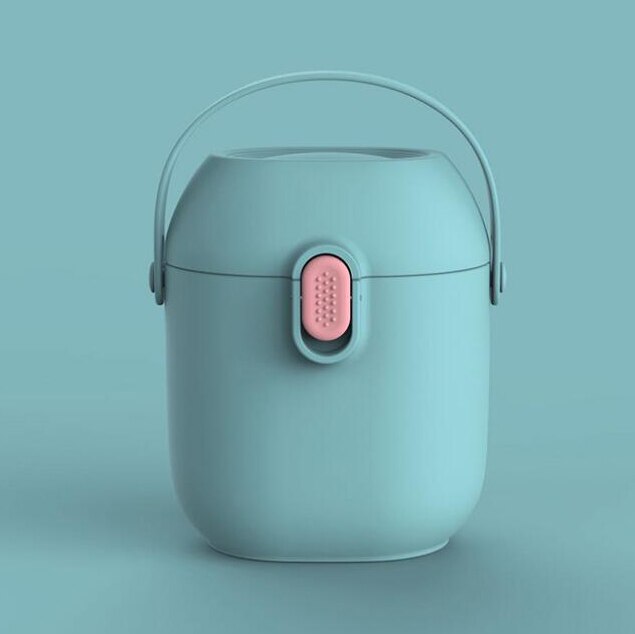 Portable Baby Food Storage Box Essential Cereal Cartoon Infant Milk Powder Box Fruit Snacks Feeding Food Storage Container Box: 1