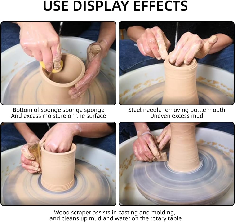 8p diy ferramentas de modelagem de argila ferramentas de cerâmica e cerâmica cortador de argila de polímero kit completo ferramentas de escultura suprimentos criação de arte