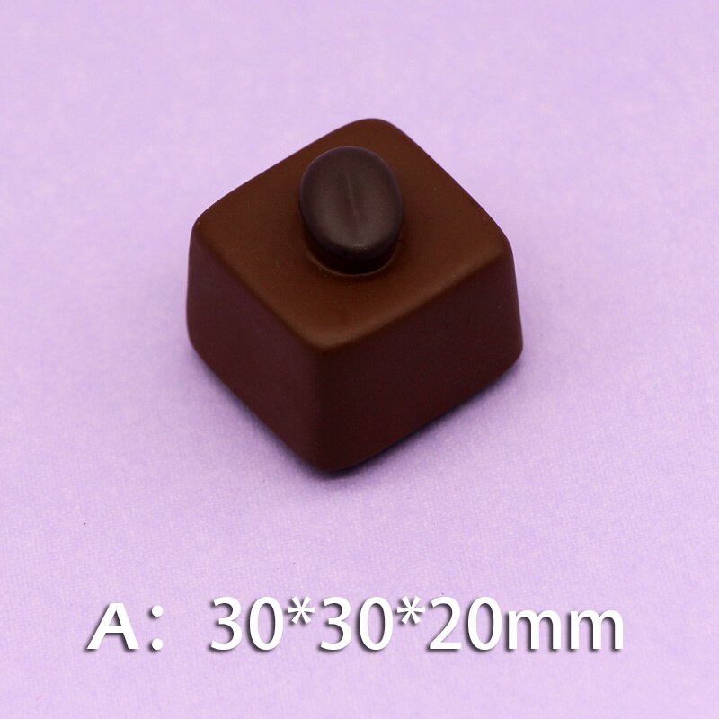 Pâte magnétique pour réfrigérateur, Simulation de chocolat, jouet, décoration 3D pour réfrigérateur, accessoires de décoration pour la maison, DIY: A