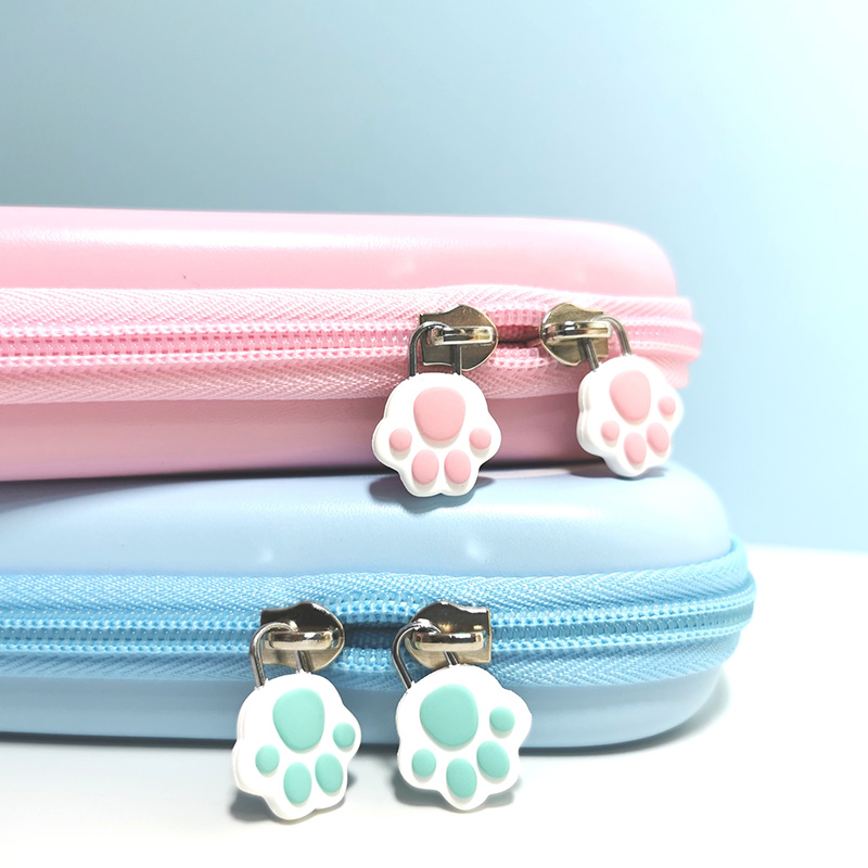 Bolsa de almacenamiento con pata de gato para Nintendo Switch, estuche de transporte protector OLED , carcasa dura, accesorios rosas para Animal Crossing