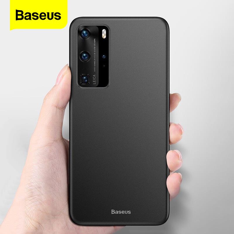 Baseus ultra Sottile Cassa Del Telefono per Huawei P40 pro più P40 Caso Coque Opaca Trasparente Della Copertura Posteriore Antiurto per Huawei P 40 pro Fundas