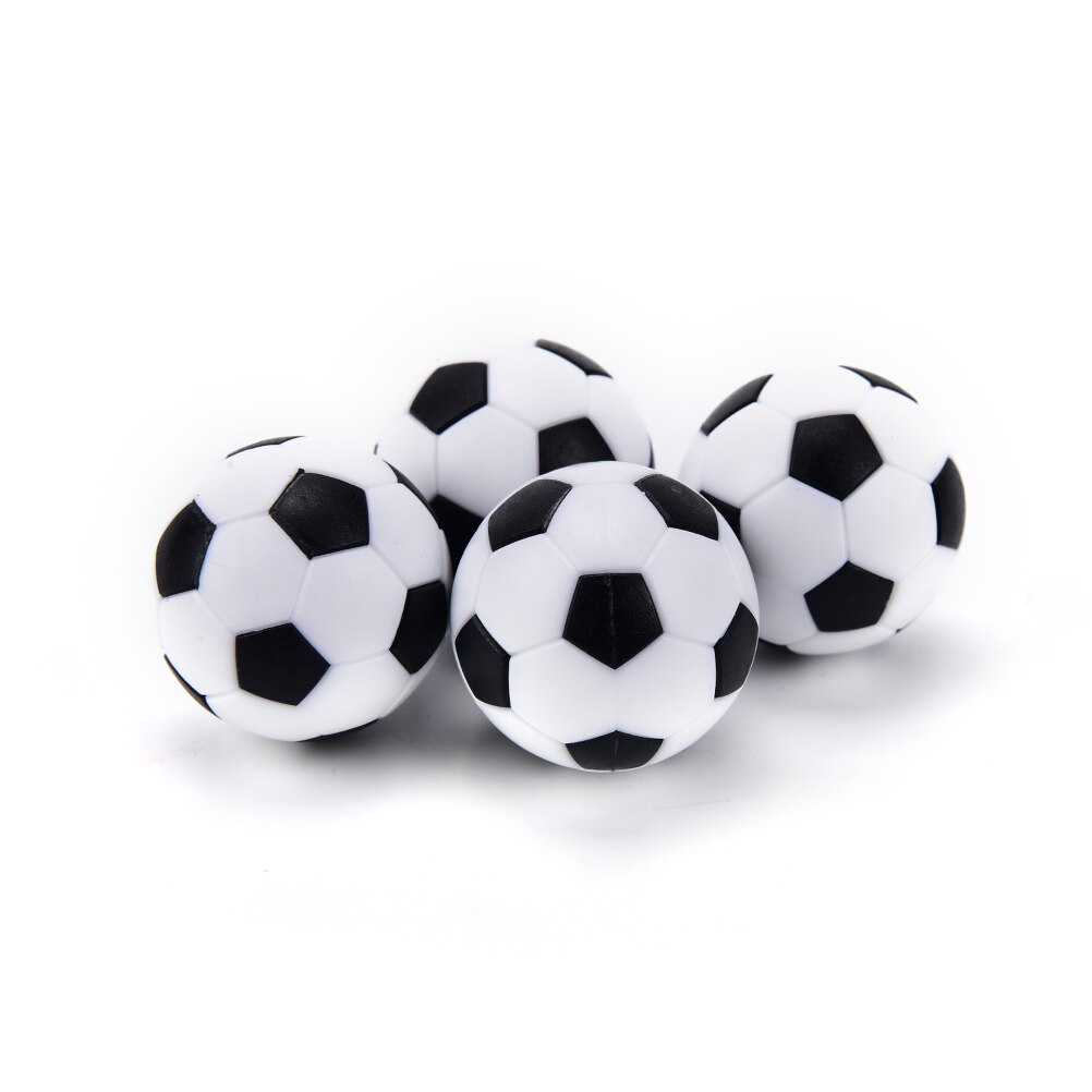 4 Stuks 32Mm Voetbal Fussball Soccerball Sport Ronde Indoor Games Tafelvoetbal Tafel Voetbal Plastic Voetbal
