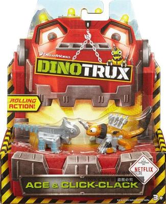 Con scatola originale Dinotrux Dinosaur Truck rimovibile Dinosaur Toy Car Mini modelli regali per bambini nuovi modelli di dinosauri: 18