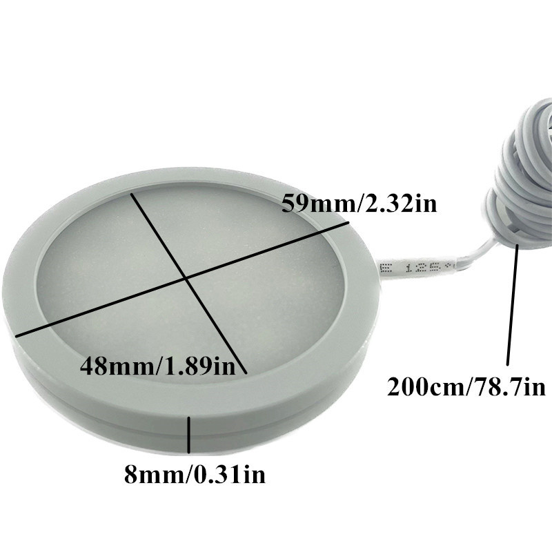 1/2/4/6/8/10 pièces éclairage intérieur bateau Camping remorque lumières LED Spot Van Camper caravane lumières camping-car 12V LED lumières