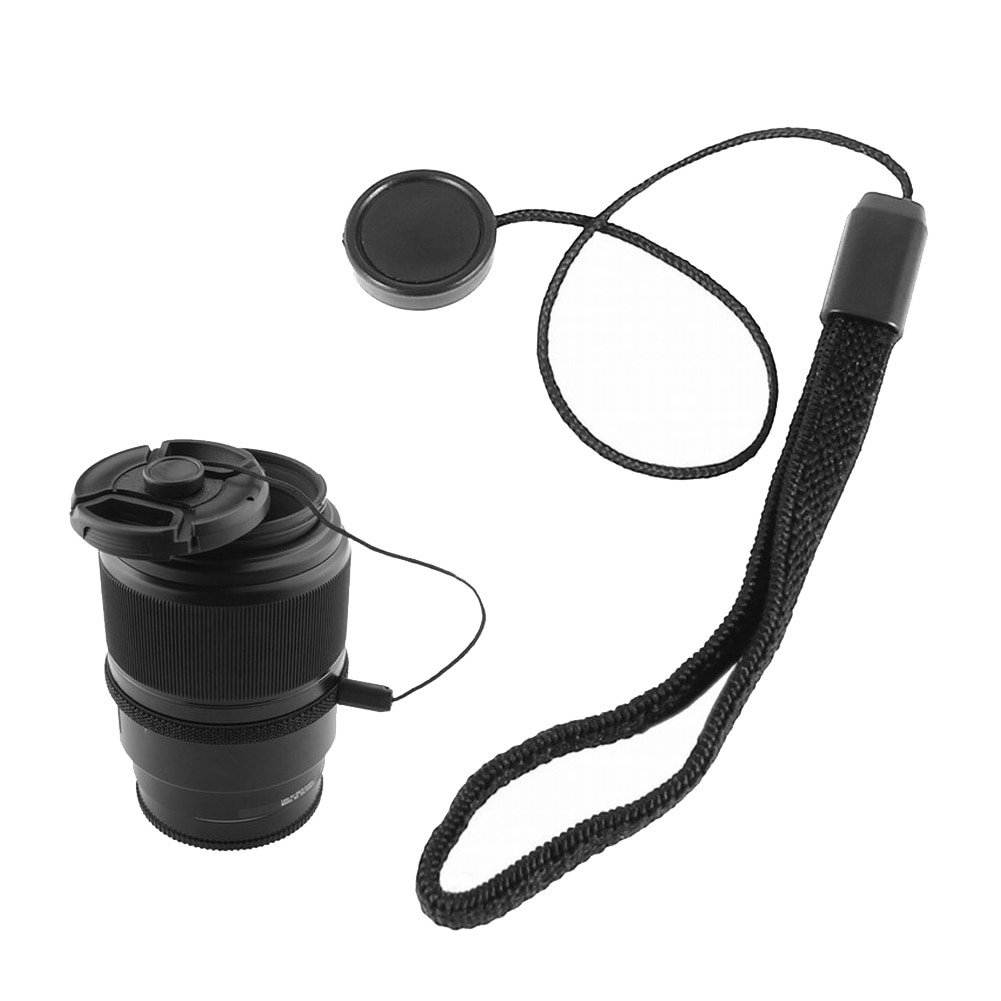5 stks/set 23cm Universele DSLR Lensdop Touw Camera Cap Houder Accessoires Keeper Cord String voor Canon Nikon Sony