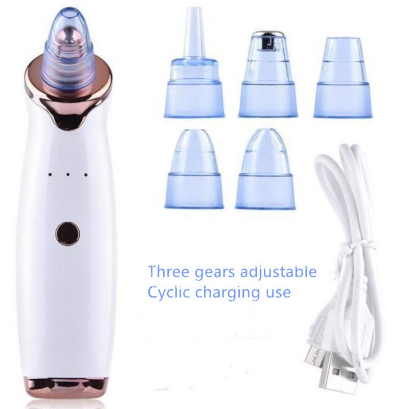 Electric Blackhead Vacuum Extractor Black Spots Pore Cleaner Facial Pore Cleaning Instrument