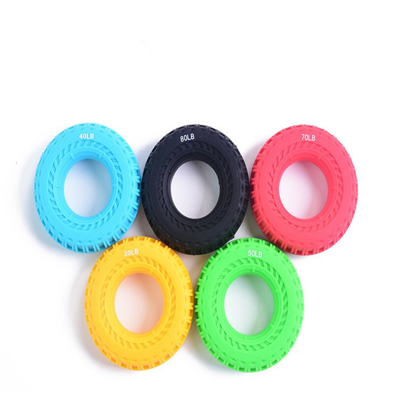 Silicone Portable Hand Grip Gripping Ring Carpal Expander Finger Trainer Grip Strength Rehabilitation Pow Stress Ring Ball