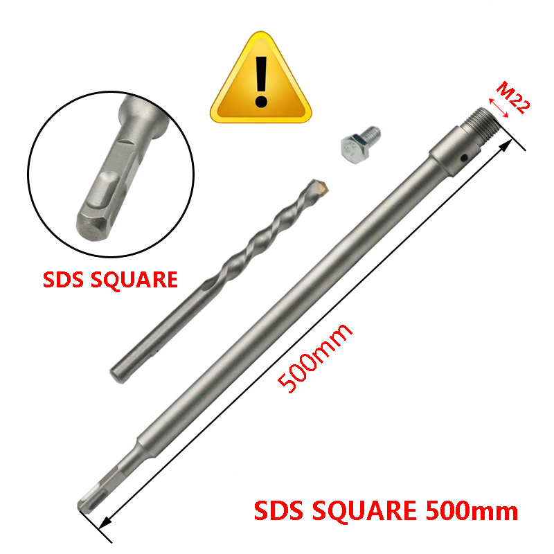 Sds Plus Elektrische Hammer Muur Holle Steen Beton Legering Geperforeerde Airconditioner Installatie Boren 30Mm-160Mm