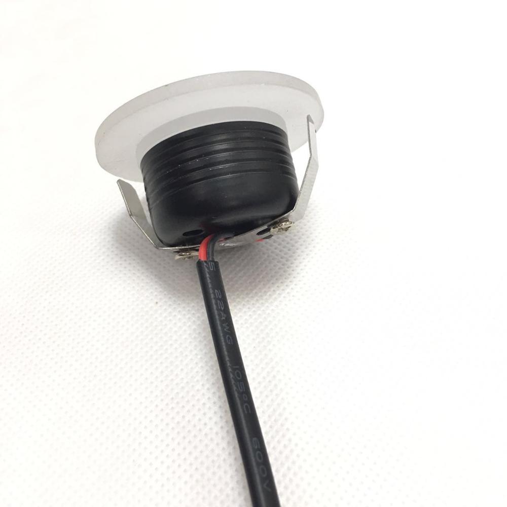 5 stuks/partij mini downlight kastspot diameter 48mm 3w plafond inbouwlampen  ac85-265v dimbare downlights