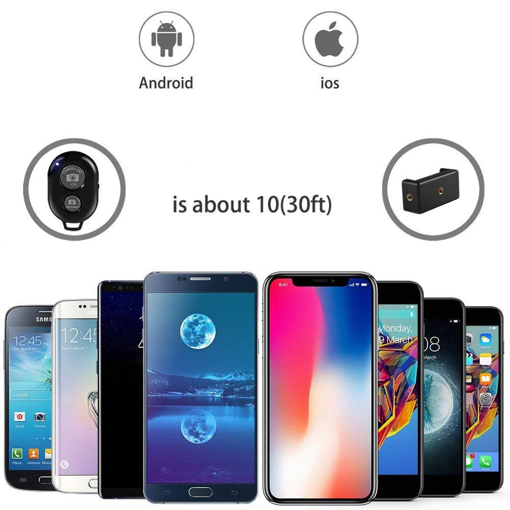 Trípode para teléfono inteligente, monopié, soporte para cámara, palo Selfie, Bluetooth, Disparador remoto