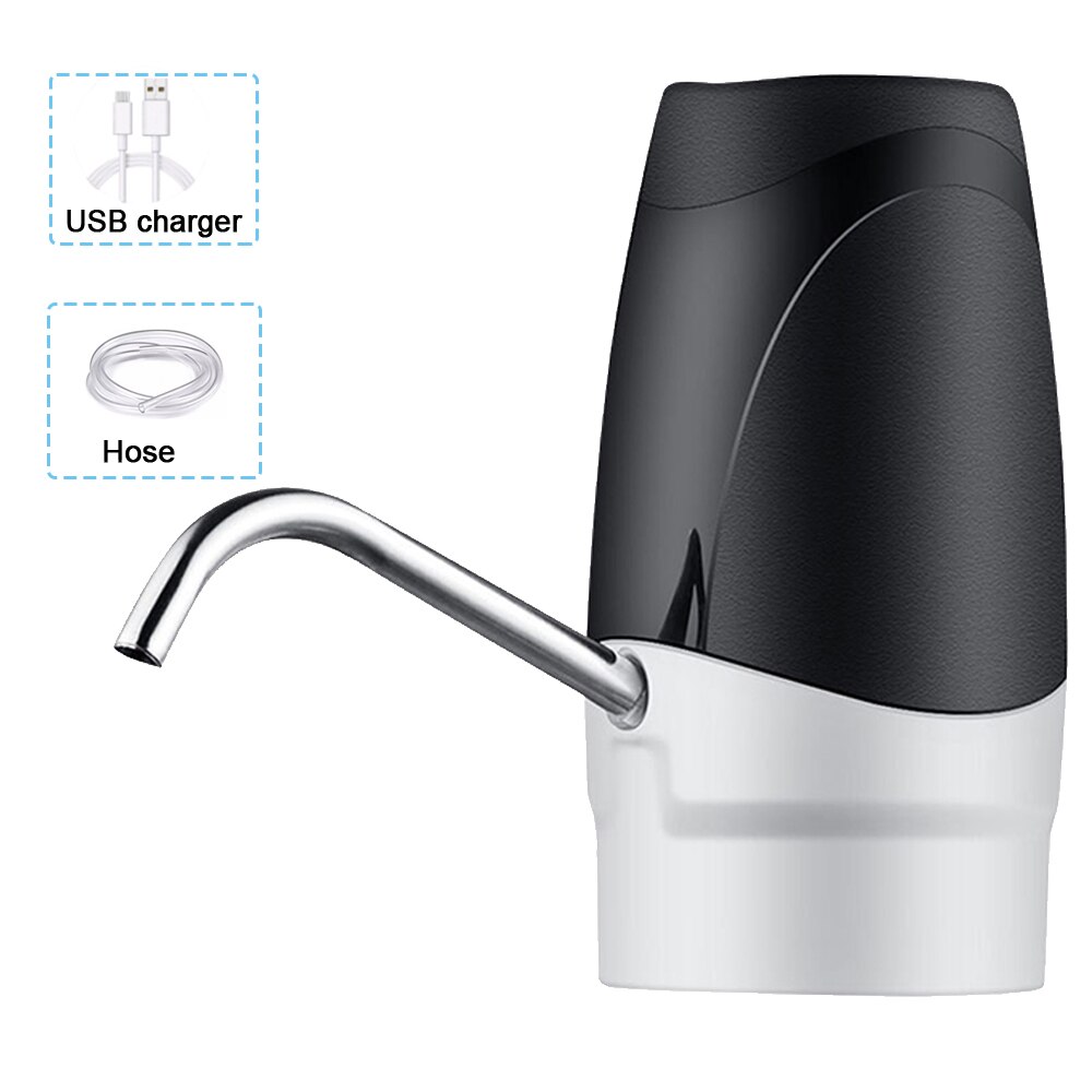 Automatic Electric Water Pump USB Charging Multi-interface Bottled Drinking Water Press Pump Dispenser Water Pumping Device: G359914A1
