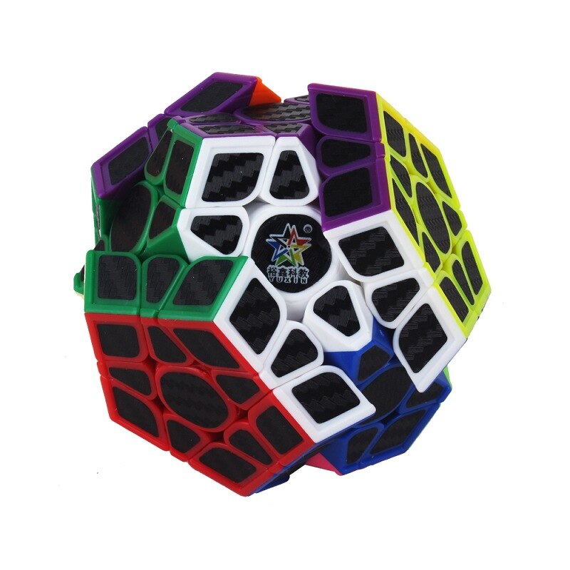 Carbon Fiber Sticker Magic Polyhedron 12-hedron Children's Educational Toy Side Reaction Force Magic Stress Gadget Toy: Default Title